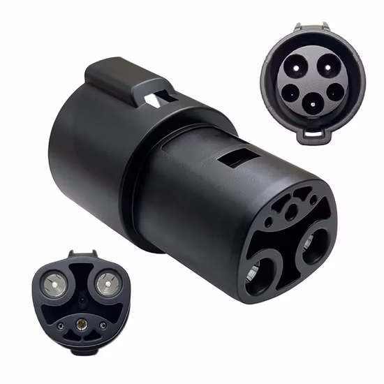 Adattatore Supercharger tipo 2 certificato UE per adattatore Tesla J1772 Gbt CCS