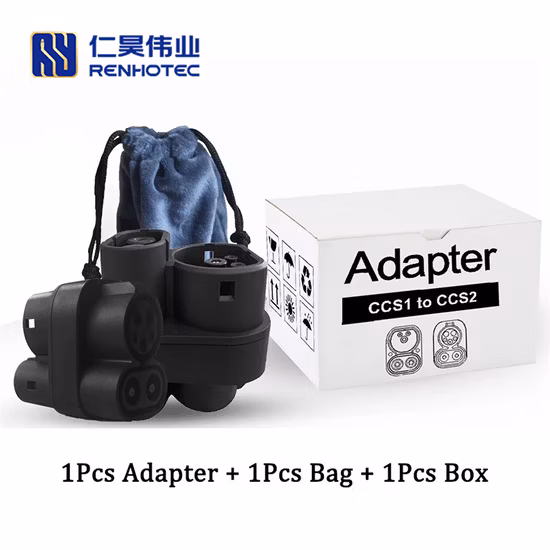 Adattatore da CCS1 a CCS2 EV Conne Combo2 a Combo 1/CCS1 CCS2 Connettore per Tpc